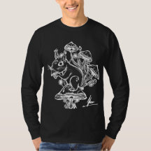 Squirrel Black Longsleeve
