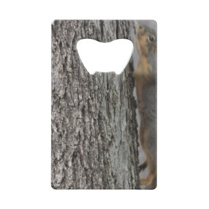 Squirrel Bottle Opener Credit Card Bottle Opener