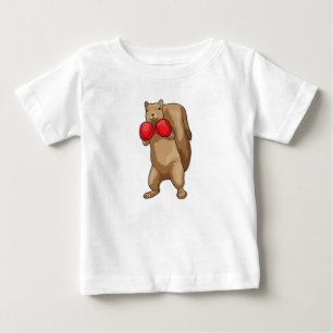 Squirrel Boxer Boxing gloves Baby T-Shirt