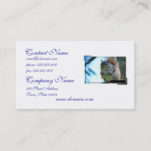 Squirrel Business Card