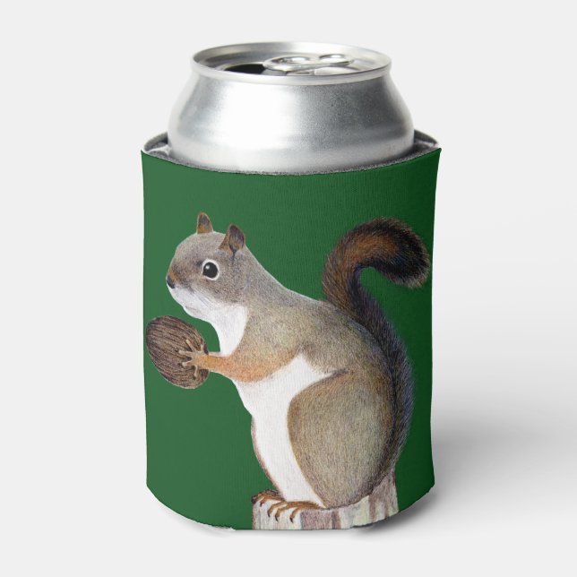 Squirrel Can Cooler (Can Front)