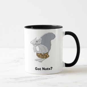 Squirrel Character   Got Nuts? Mug