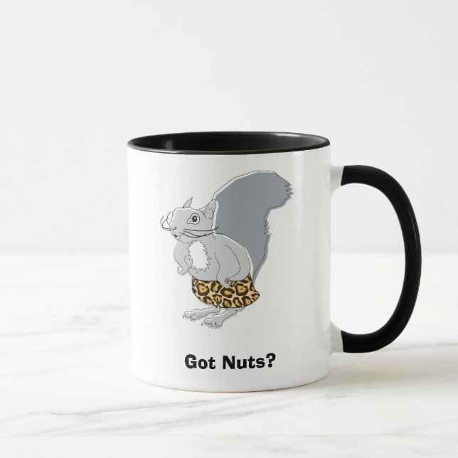 Squirrel Character   Got Nuts? Mug (Right)