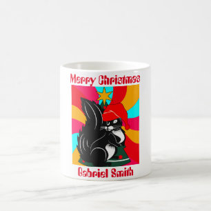 squirrel christmas gifts, personalized name coffee mug