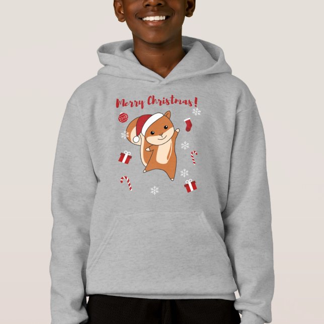 Squirrel Christmas Winter Animals (Front)