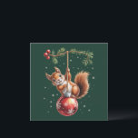 Squirrel Christmas Winter Snowflake Winter Holiday<br><div class="desc">Squirrel Christmas Winter Snowflake Winter Holiday</div>