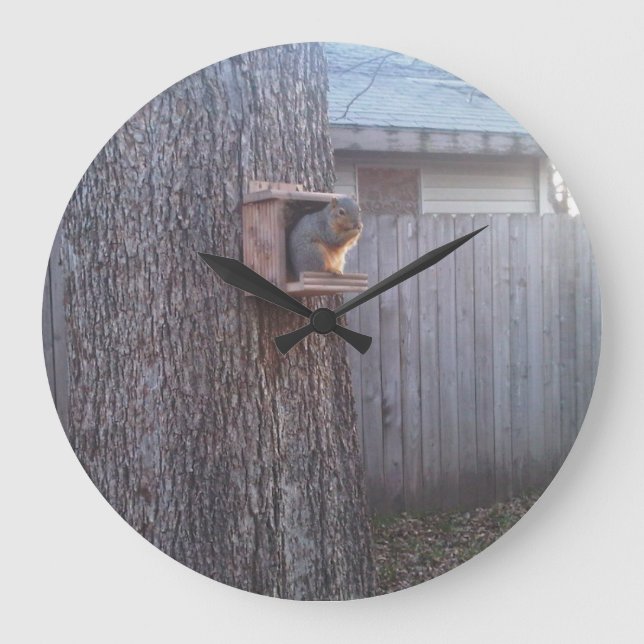 Squirrel Clock (Front)