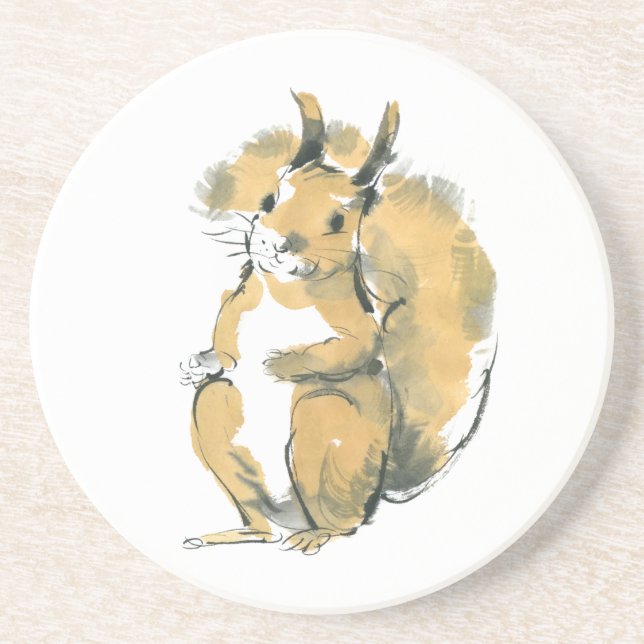 Squirrel Coaster (Front)