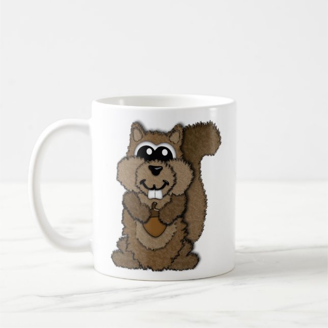 Squirrel Coffee Mug (Left)