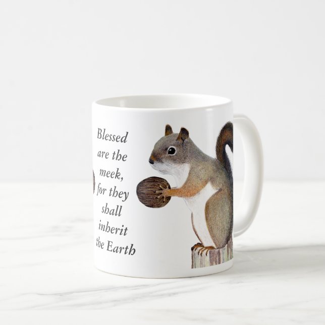 Squirrel Coffee Mug (Front Right)