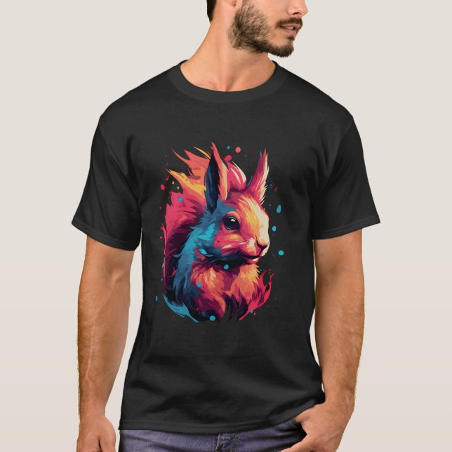 Squirrel Colour T-Shirt (Front)