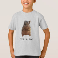 Squirrel Customizable Personalize Kid's T-Shirt
