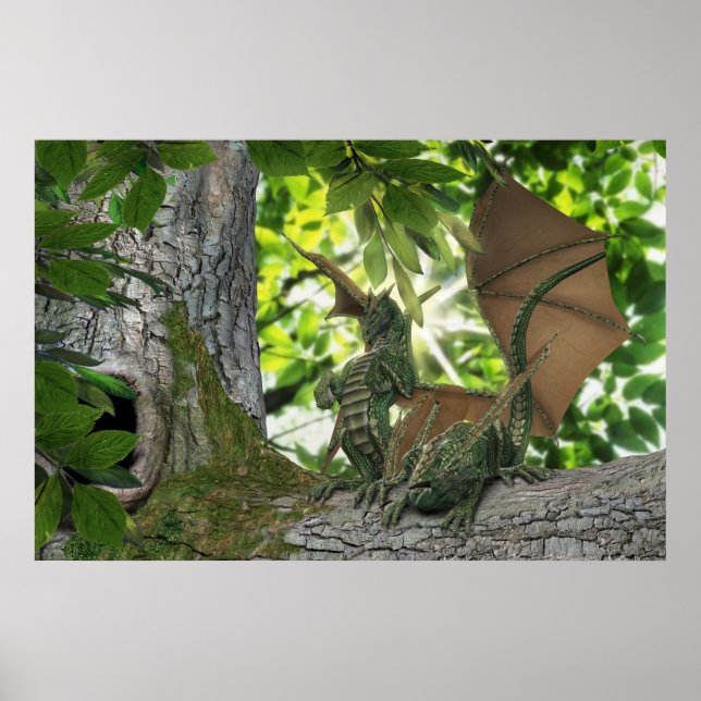 Squirrel Dragons Poster (Front)