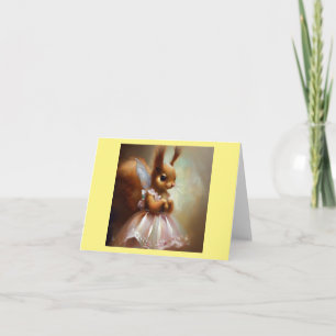 Squirrel Fairy Card