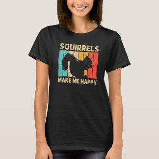 Squirrel For Men Women Squirrel  Chipmunk 80s  1 T-Shirt