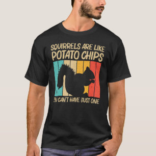 Squirrel For Men Women Squirrel Chipmunk 80s 2 T-Shirt