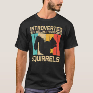 Squirrel For Men Women Squirrel  Chipmunk 80s 5 T-Shirt
