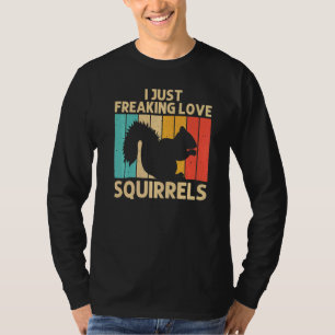 Squirrel For Men Women Squirrel Chipmunk 80s 7 T-Shirt