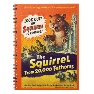 Squirrel from 20,000 Fathoms Notebook