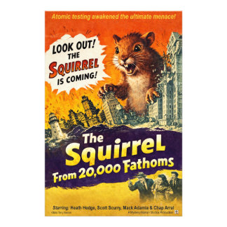 Squirrel from 20,000 Fathoms Photo Print