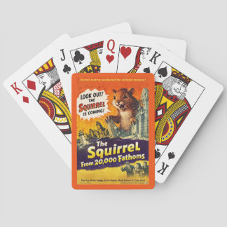 Squirrel from 20,000 Fathoms Playing Cards