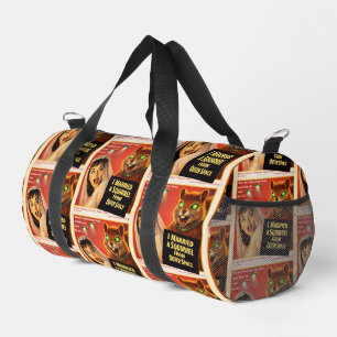 Squirrel from Outer Space Duffle Bag