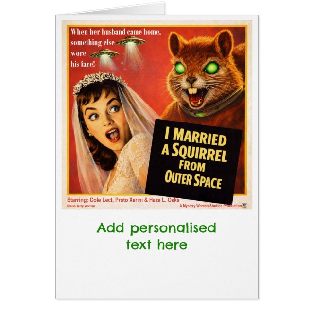Squirrel from Outer Space Parody (Front)