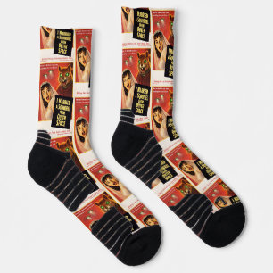 Squirrel from Outer Space Socks