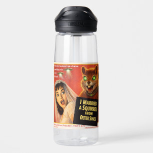 Squirrel from Outer Space Water Bottle