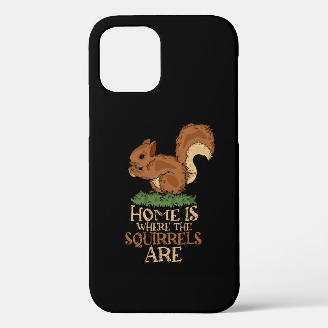 Squirrel Gift Men Squirrel Lover Women Squirrel Case-Mate iPhone Case (Back)
