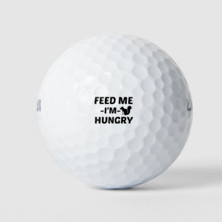 SQUIRREL HUNGRY FEED GOLF BALLS