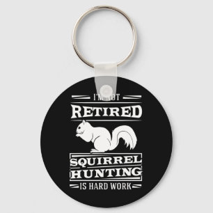 Squirrel Hunter Marrmots Rifle Hunting Chipmunks G Keychain