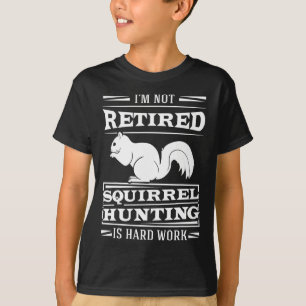 Squirrel Hunter Marrmots Rifle Hunting Chipmunks G T-Shirt