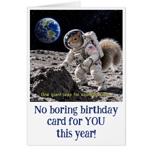 Squirrel in Space (Front)