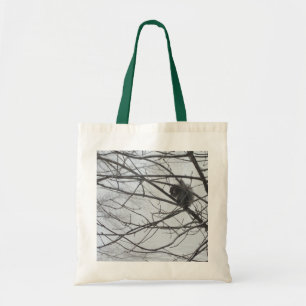 Squirrel in the Snow Tote Bag