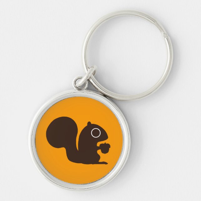 Squirrel Keychain (Front)