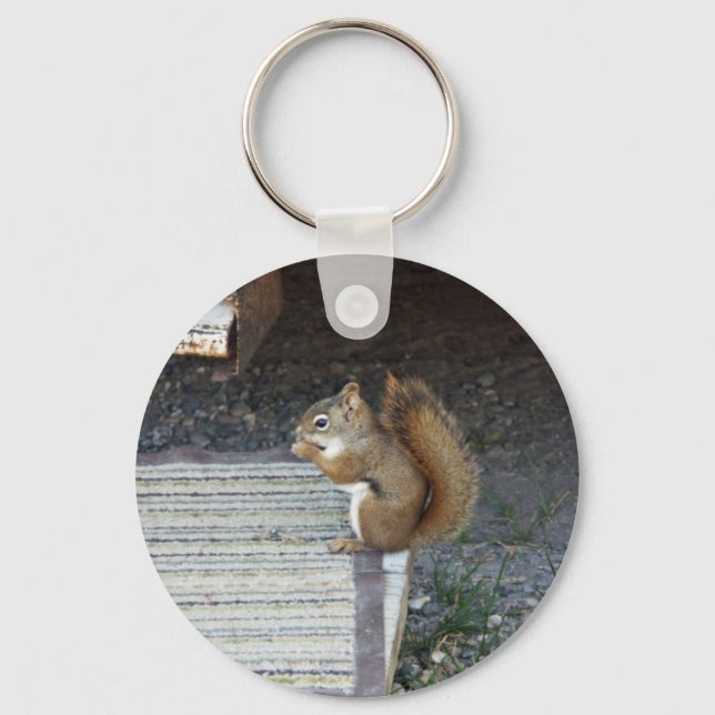 Squirrel Keychain (Front)