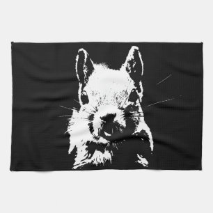 Squirrel Kitchen Towel