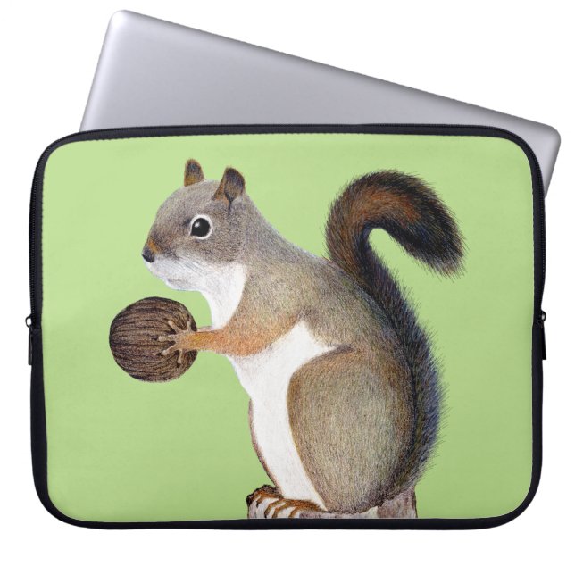 Squirrel Laptop Sleeve (Front)