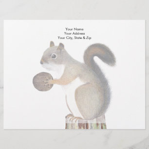 Squirrel Letterhead