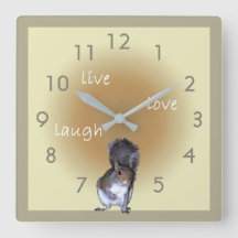 Squirrel - live - love - laugh