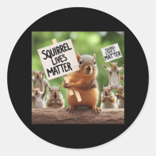 Squirrel Lives Sticker 