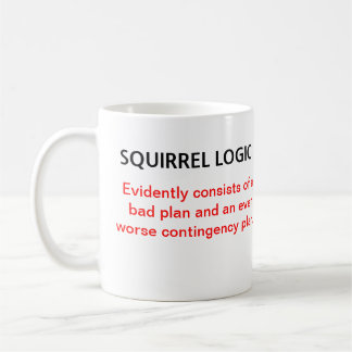 Squirrel Logic Coffee Mug