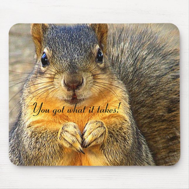 Squirrel Love_ Mouse Pad (Front)