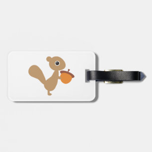 Squirrel Luggage Tag