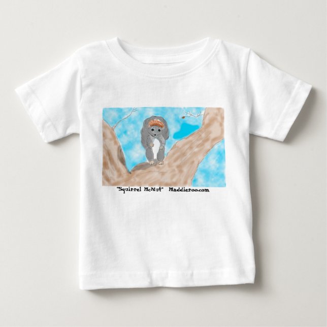 Squirrel McNut, infant t-shirt (Front)
