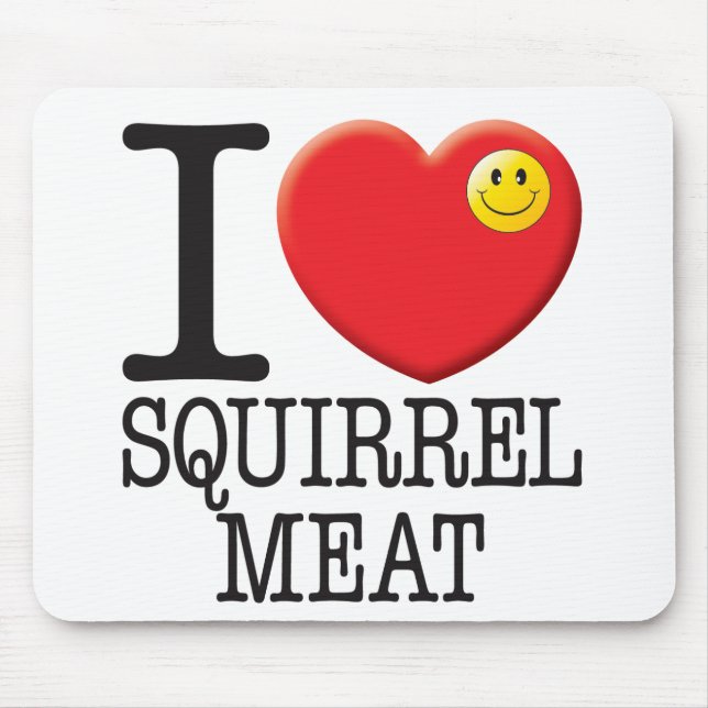 Squirrel Meat Mouse Pad (Front)