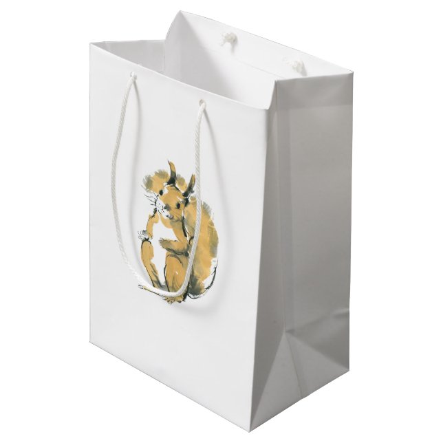 Squirrel Medium Gift Bag (Front Angled)