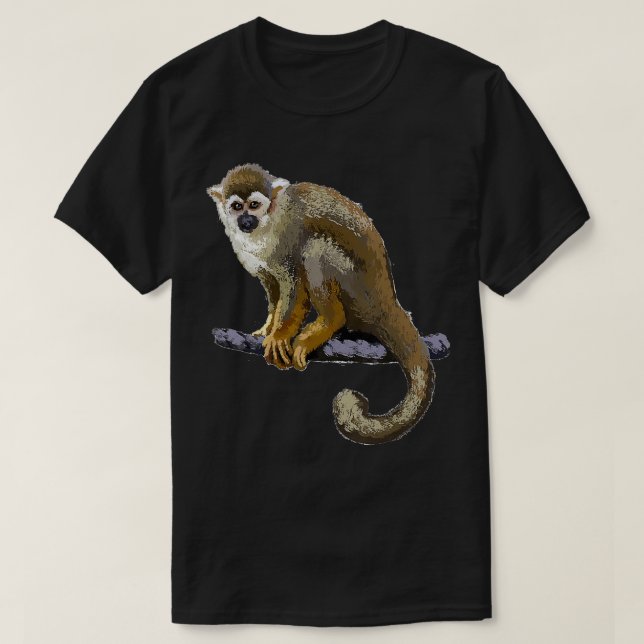 Squirrel Monkey   1221  T-Shirt (Design Front)