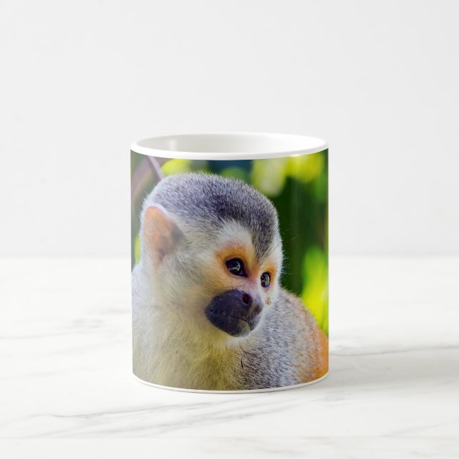 Squirrel monkey in Manuel Antonio NP - Costa Rica Coffee Mug (Center)